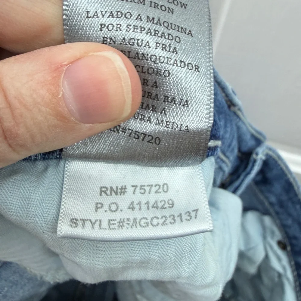 BKE Tyler Mens 38R 38‎ Regular Straight Leg Thick Stitch Denim Jeans MGC23137